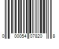 Barcode Image for UPC code 000054078208