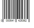 Barcode Image for UPC code 0000541425362