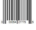 Barcode Image for UPC code 000054277755