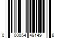 Barcode Image for UPC code 000054491496