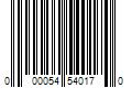 Barcode Image for UPC code 000054540170