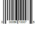 Barcode Image for UPC code 000056100075