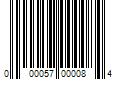 Barcode Image for UPC code 000057000084