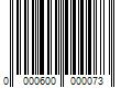 Barcode Image for UPC code 0000600000073