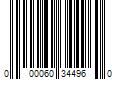 Barcode Image for UPC code 000060344960