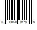 Barcode Image for UPC code 000060535733