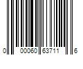 Barcode Image for UPC code 000060637116