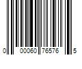 Barcode Image for UPC code 000060765765