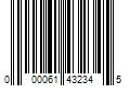 Barcode Image for UPC code 000061432345