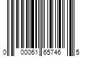 Barcode Image for UPC code 000061657465