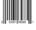 Barcode Image for UPC code 000061658851