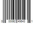 Barcode Image for UPC code 000062495431