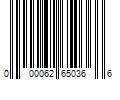 Barcode Image for UPC code 000062650366