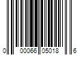 Barcode Image for UPC code 000066050186