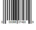 Barcode Image for UPC code 000066074809