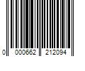 Barcode Image for UPC code 00006622120973