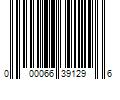 Barcode Image for UPC code 000066391296