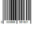 Barcode Image for UPC code 00006665516047