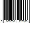 Barcode Image for UPC code 0000700970030