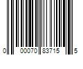 Barcode Image for UPC code 000070837155