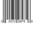 Barcode Image for UPC code 000072269756