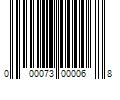 Barcode Image for UPC code 000073000068