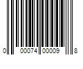 Barcode Image for UPC code 000074000098