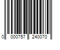 Barcode Image for UPC code 000075724007444