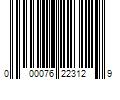 Barcode Image for UPC code 000076223129