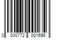 Barcode Image for UPC code 0000772001656