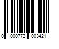 Barcode Image for UPC code 0000772003421