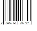 Barcode Image for UPC code 0000772003797