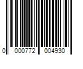 Barcode Image for UPC code 0000772004930