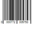 Barcode Image for UPC code 0000772005753