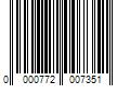 Barcode Image for UPC code 0000772007351