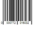 Barcode Image for UPC code 0000772016032