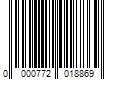 Barcode Image for UPC code 0000772018869