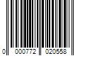 Barcode Image for UPC code 0000772020558