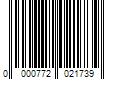 Barcode Image for UPC code 0000772021739