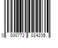 Barcode Image for UPC code 0000772024235