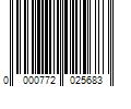 Barcode Image for UPC code 0000772025683