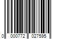 Barcode Image for UPC code 0000772027595