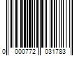 Barcode Image for UPC code 0000772031783