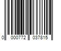 Barcode Image for UPC code 0000772037815