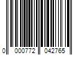 Barcode Image for UPC code 0000772042765