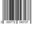 Barcode Image for UPC code 0000772043137