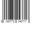 Barcode Image for UPC code 0000772043717