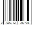 Barcode Image for UPC code 0000772050708