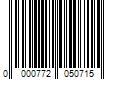 Barcode Image for UPC code 0000772050715