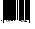 Barcode Image for UPC code 0000772051644